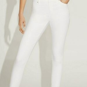 White Denim Jumpsuit